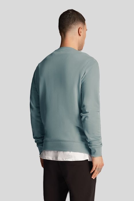 CREW NECK SWEATSHIRT SLATE BLUE 2