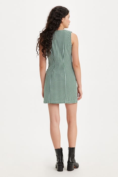 FRANKIE MINI DRESSE GREEN 2