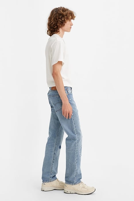 501 STRAIGHT JEANS BLUE 4