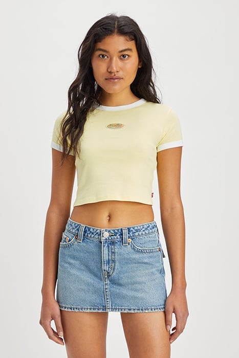 GRAPHIC T-SHIRT YELLOW 1