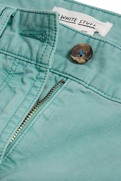 HAYLEY CHINO SHORTS MID TEAL 4