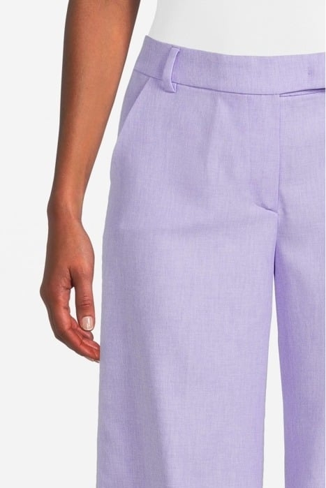 ACONITO PANTALONE TWILL MELANGE KASHMIR PURPLE 4