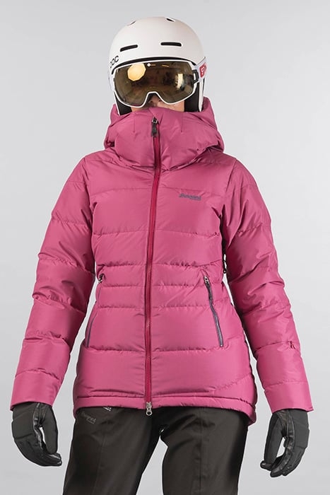 STRANDA DOWN HYBRID W JKT BEET RED 1