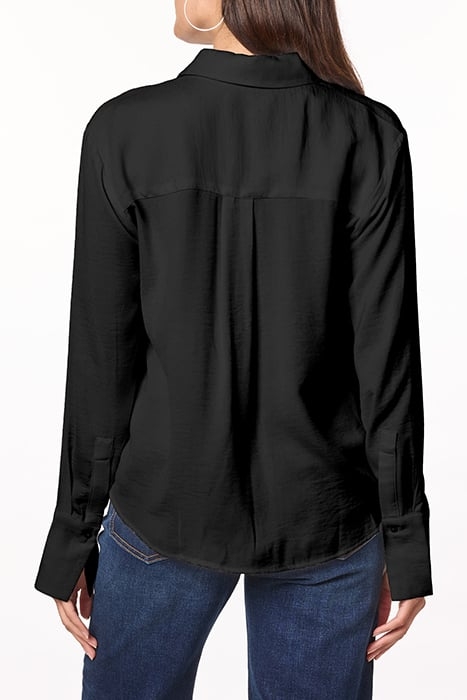 SHIRT WITH SPLIT BARREL CUFF BLACK 3