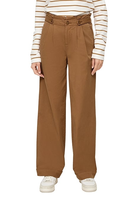 S.OLIVER PANTS BROWN 1
