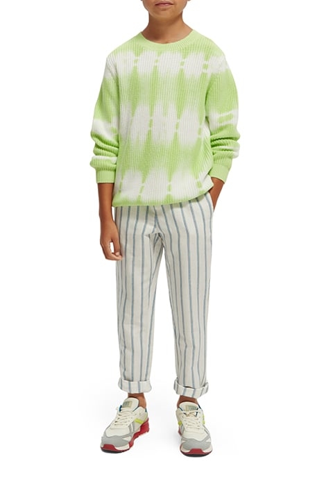 BOYS TIE-DYED WASHING CREWNECK PULLOVER IN ORGANIC COTTON NE 3