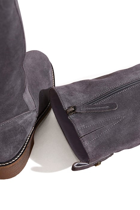 CATEY SUEDE KNEE HIGH BOOT DARK GREY 4