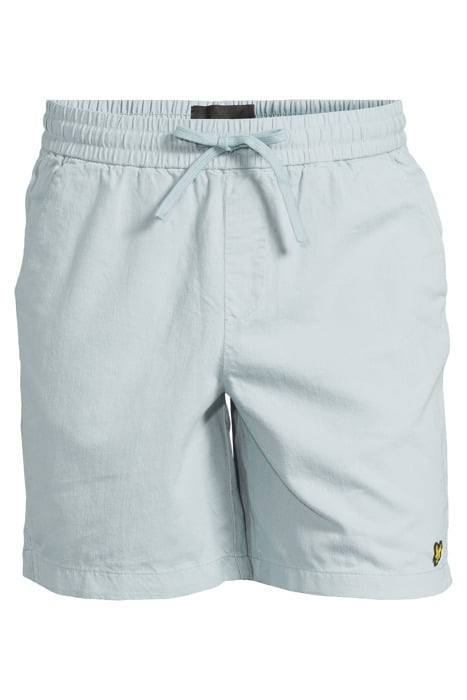 COTTON LINEN SHORTS SLATE BLUE 3