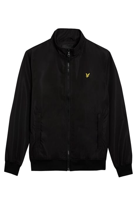 MESH BACKED FUNNEL NECK JACKET JET BLACK 4