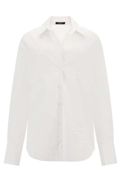 LISA SHIRT POPELINE TRUE WHITE BUTTON-DOWN 4
