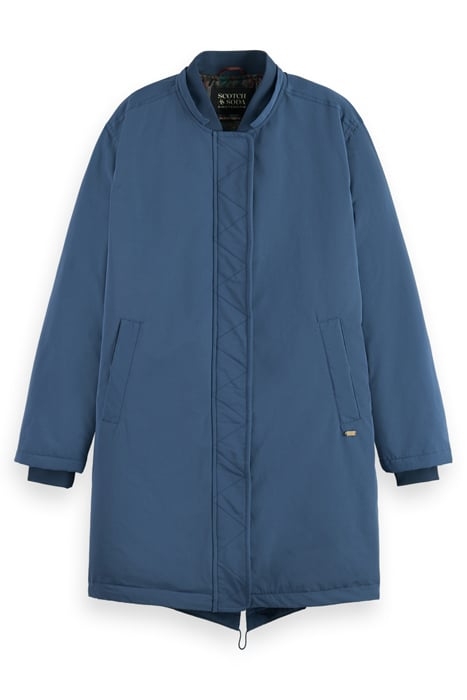 WATER REPELLENT MID LENGTH PARKA WITH REPREVE® FILLING DUSTY 7