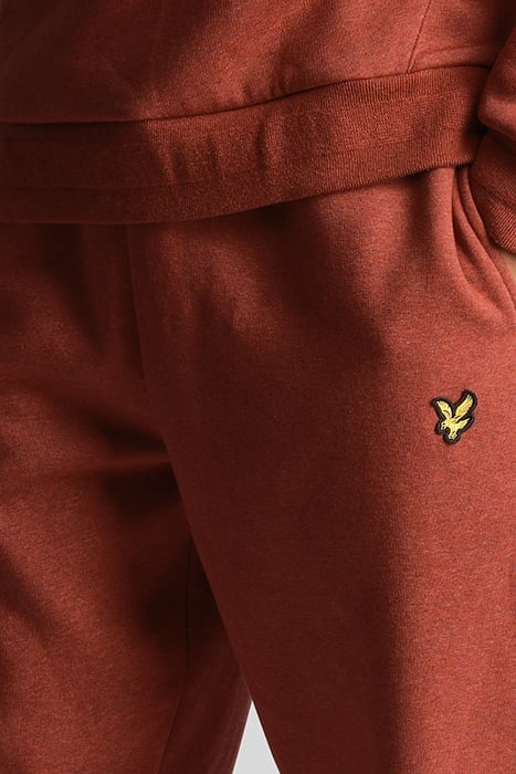 RACKED JOGGER BURGUNDY GLADE MARL 5