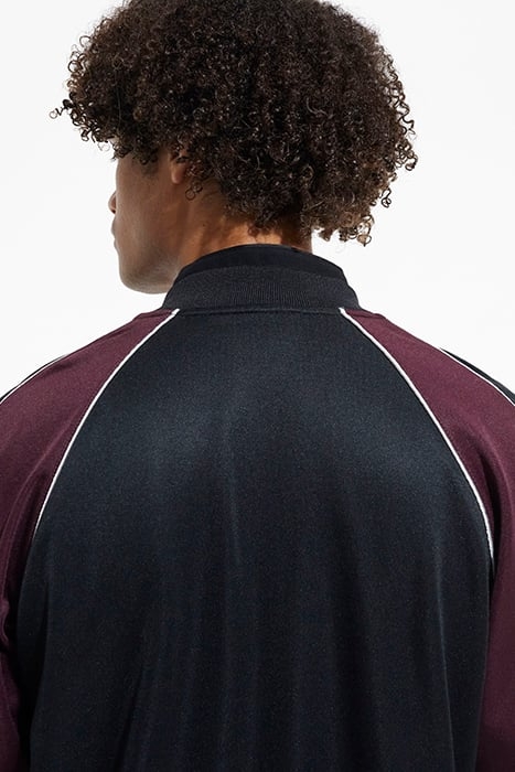 SWEAT ZIPPE AVEC MANCHES RAGLAN BURGUNDY 6