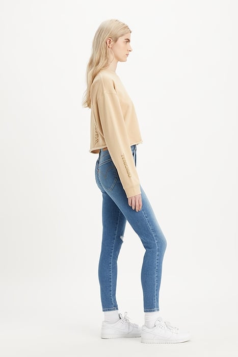 RETRO SKINNY JEANS BLUE 4