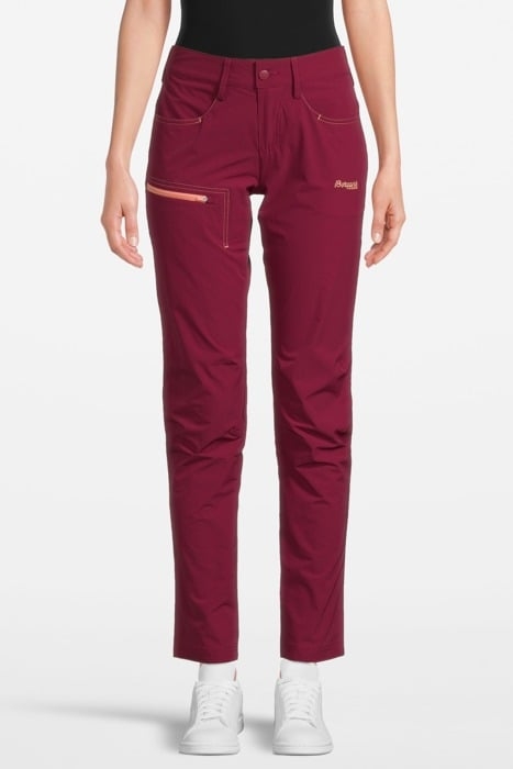 MOA W PNT BEET RED / PEACH PINK 1