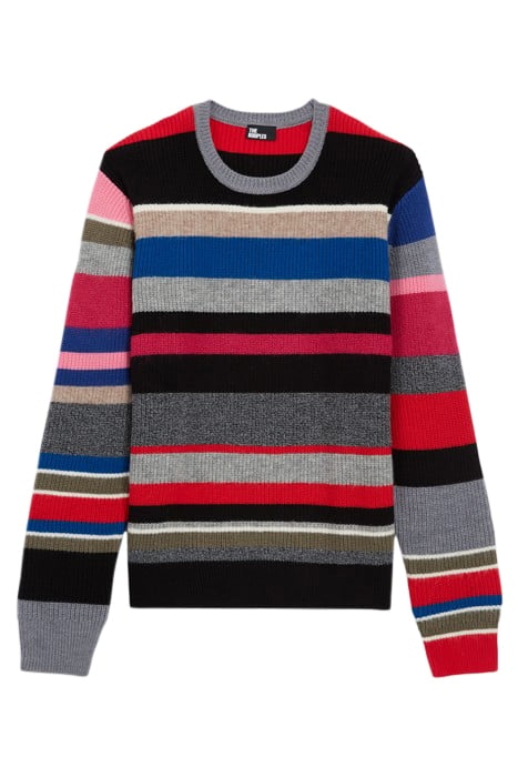 PULL COL ROND RAYE MIX YARN MULTICO 3