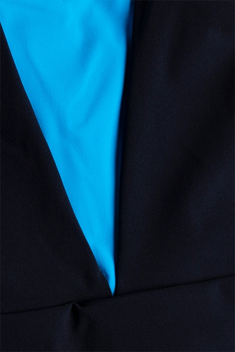 W LIZ EMBRACE BACK ONE PIECE BLACK,TURQUOISE 3