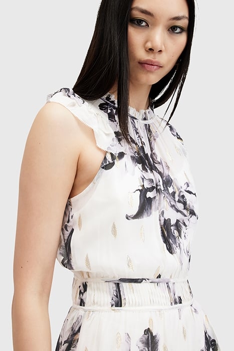 CAYLAN DRESS MONICA ECRU WHITE 8