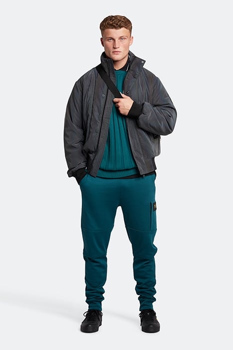 RELIEF STITCH JUMPER MALACHITE GREEN 4