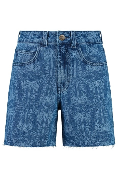 LADIES CHELSEA SHORTS INDIGO BLUE 6