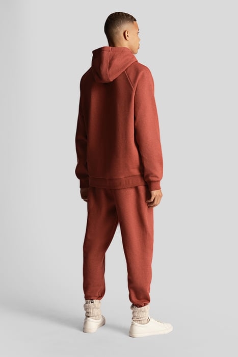 RACKED JOGGER BURGUNDY GLADE MARL 2