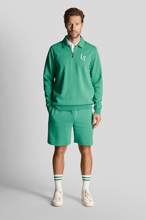 LS LOGO SWEATSHORT FAIRWAY GREEN 1