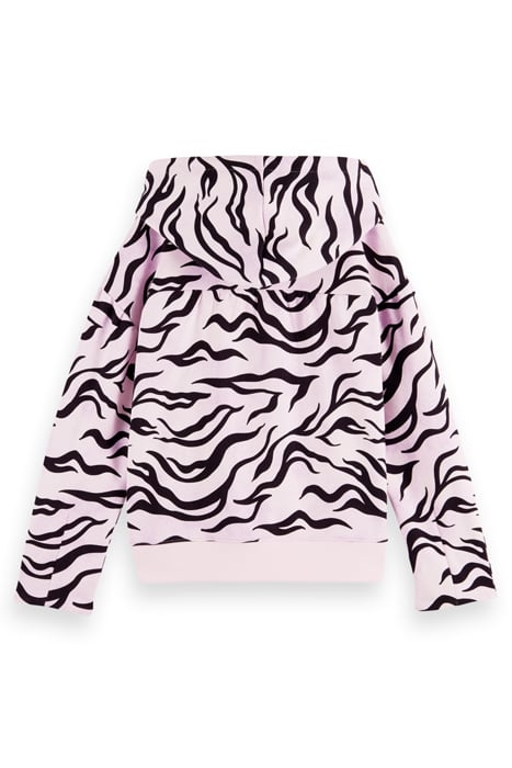 GIRLS LOOSE-FIT ALL-OVER PRINTED HOODIE COMBO L 5