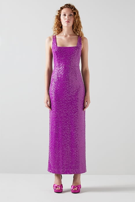 DR WINTER SEQUIN MAXI VIOLET 1