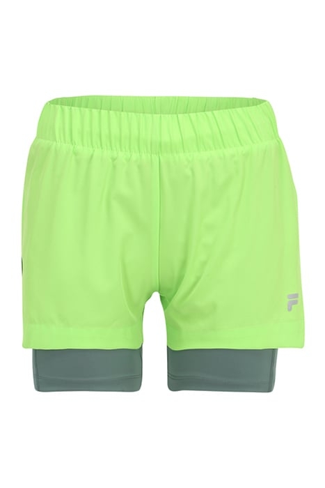 ROSELLE RUNNING SHORTS JASMINE GREEN-DARK FOREST 4