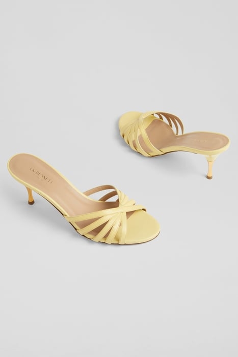 FS KITTY LOW HEEL YELLOW 3