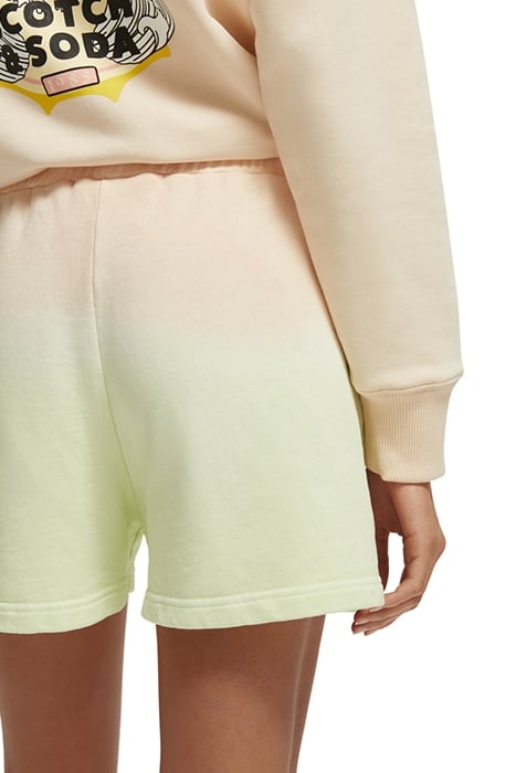 GARMENT DYED ORGANIC COTTON SHORT SALMON 8