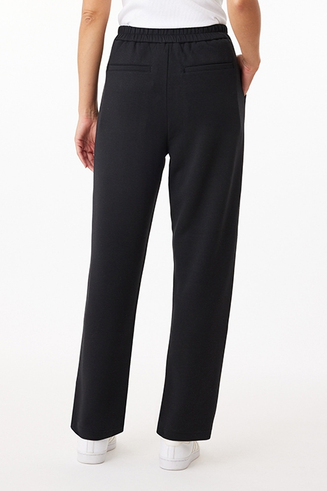 PLEAT FRONT PULL ON CARROT BLACK 2