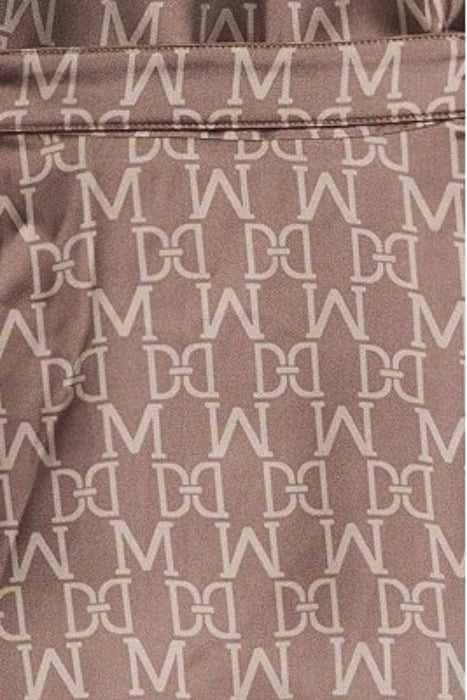 MONOGRAM DRESS CHOCOLATE 5