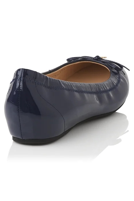 OSSIE BALLERINA RUBBER NAVY 4
