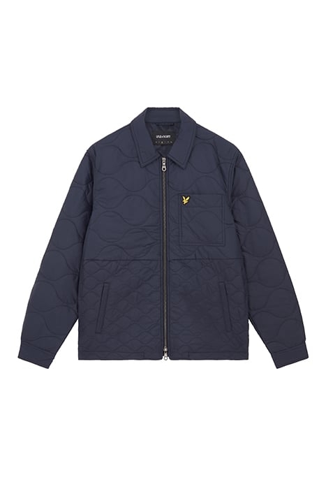 QUILTED OVERSHIRT DARK NAVY 4