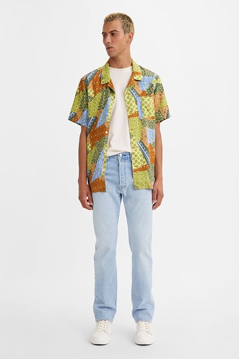 501 STRAIGHT JEANS BLUE 1