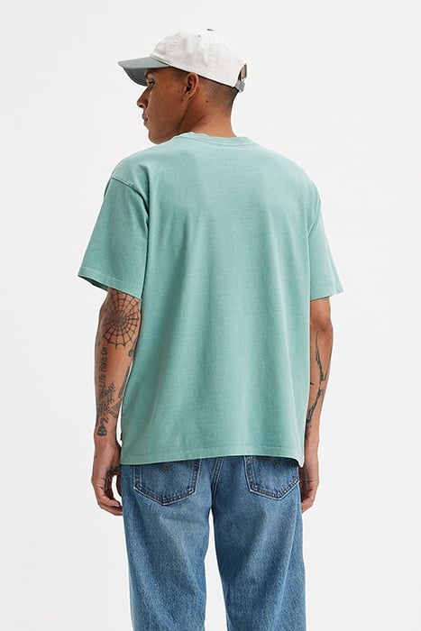 RED BASIC T-SHIRT BLUE 2