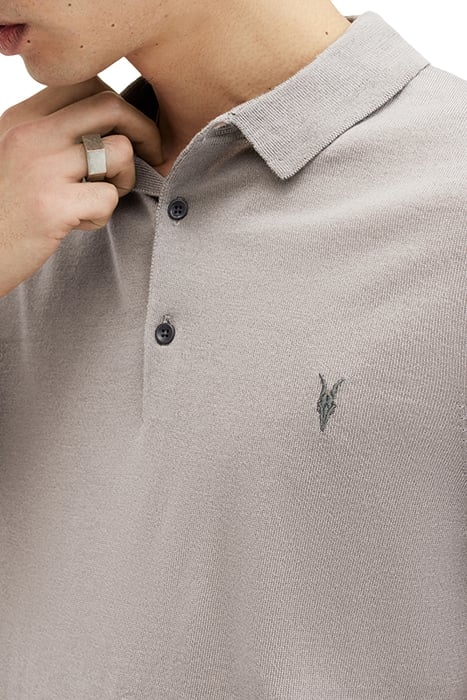 MODE MERINO SS POLO CHESTNUT TAUPE 5