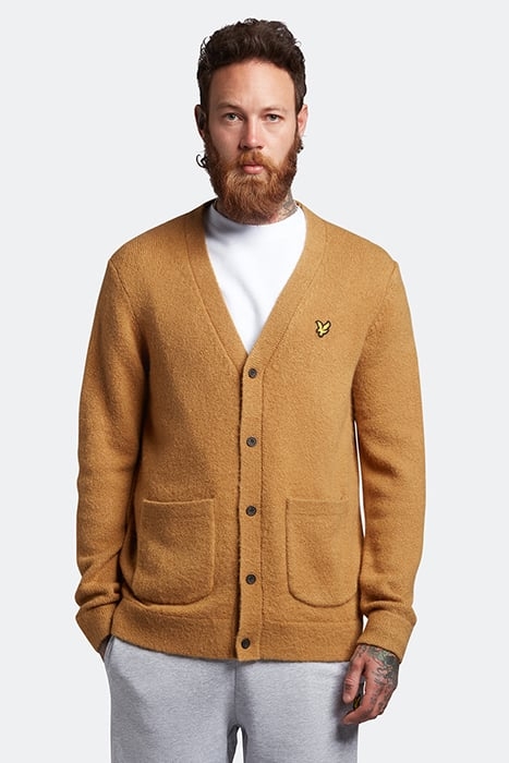 BRUSHED CARDIGAN ANNIVERSARY GOLD 1