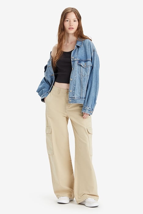 BAGGY CARGO PANT BEIGE 5