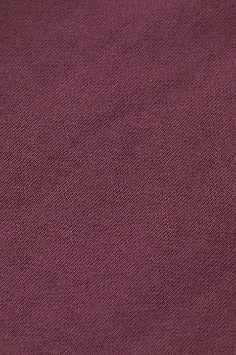 ESSENTIAL BADGE SWEATPANT IN ORGANIC COTTON BERRY WINE 8
