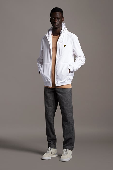 CREW NECK LAMBSWOOL BLEND JUMPER TAN MARL 5