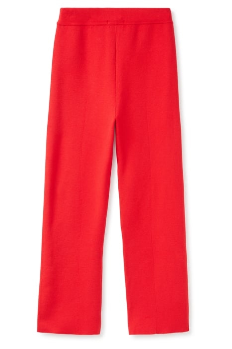 CROP KICK PANT HIGH RISK RED 2