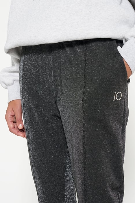 FLARED PANTS GLITTER BLACK 5