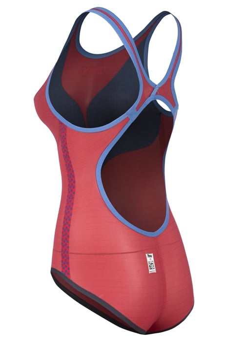 POWERSKIN CARBON DUO TOP OB NAVY-RED-WHITE 4