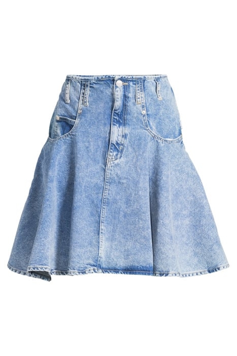 COTTON SKIRT BLUE 3