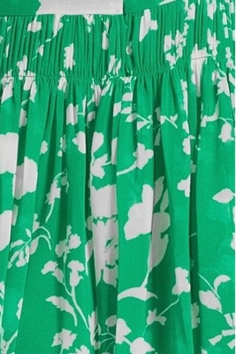 DR AMANDA- CAMELIA PRINT GREEN/CREAM 5