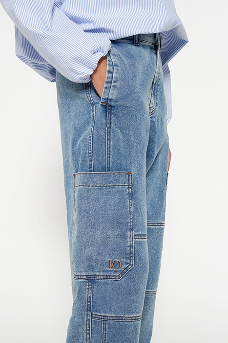 SOFT DENIM WORKWEAR PANTS NIGHT SKY 6