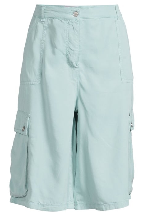 BERMUDA SHORTS IN GARMENT-DYED LYOCELL BLUE 3