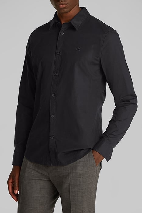 SLIM STRETCH SHIRT CK BLACK 1